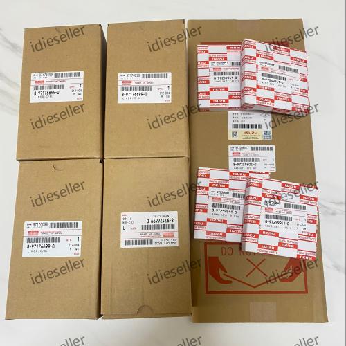 Genuine Isuzu 4JH1/4JG1/4JG2 Overhauling Parts Liner 8-97176699-0 Ring Set 8-97259941-0 Head Gasket 8-97259602-0
